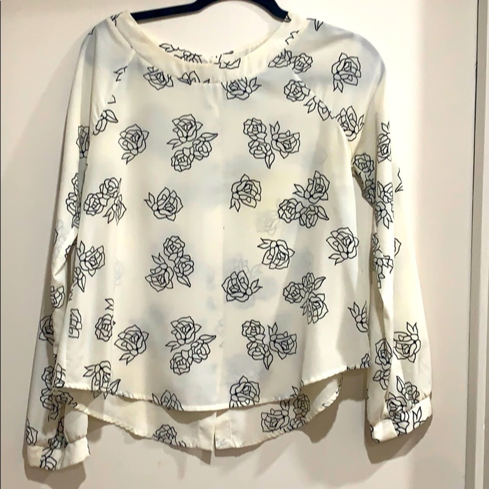 Lush Rose blouse from Nordstrom